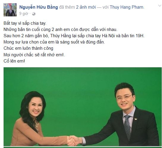 Sau Van Anh BTV Thuy Hang sap roi ban tin Thoi su 19h VTV